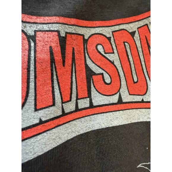 1998 Doomsday Shirt XL Mike Flippin Evil Ernie Metal Chaos Comics Promo Tee - Picture 4 of 10